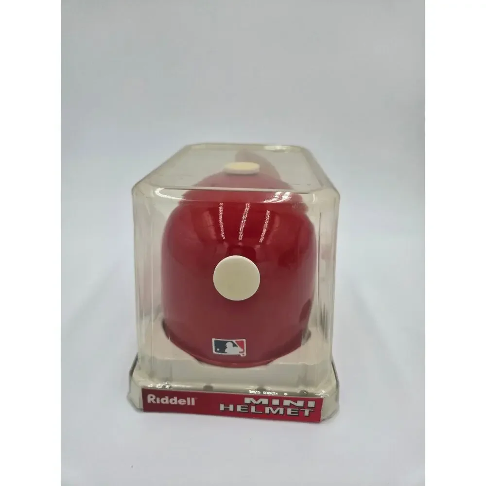 St Louis Cardinals Mini Batting Helmet Riddell NIB Display Stand - Picture 4 of 8